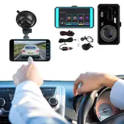 Touch Screen Dash Cam 2 Channel Front and Rear Car Camera
