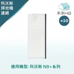 【禾淨家用HG】ECOVACS科沃斯 N9+ 副廠掃地機配件 濾網(10入/組)