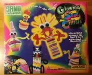 GLOWING SAND CRITTERS by Quincrafts Create 5 Silly Sand Art Critters- Sealed box