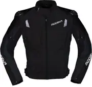 Modeka Lineos, textile jacket , color: Black , size: M