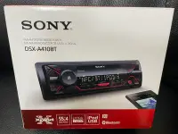 在飛比找Yahoo!奇摩拍賣優惠-SONY DSX-A410BT 前置USB/AUX/MP3無