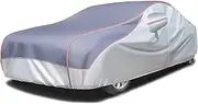 Hail Car Cover Protection for Seat Toledo lV 2011-2024丨Full Garage All Weather Snow Rain Sun UV Covers Breathable Dustproof Scratch-Resistant with Door Zipper(Gray)