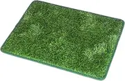 Dickly Grass Pad for Dogs,Soft Artificial Grass Indoor Outdoor Use for Rest Area,Washable Dog Pee Pad,Strong Absorbency, M