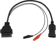 EMSea 3 Pin to 16 Pin OBDII OBD2 Diagnostic Adapter Cable for Connecting OBD OBD II 16pin Diagnostic Tool Vehicle OBD-II Engine System Diagnostic Tools Parts