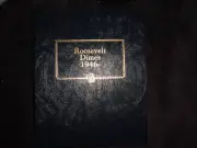 Roosevelt Dimes Coin Collection 1946- w/ Inserts stored/New unused Whitman 9119