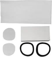 Veemoon 1set Vr Glasses Protector Replaceable Anti-Scratch Lens Compatible Household Glasses for Enhanced Lens and Durability