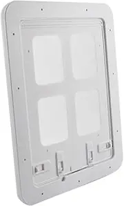 FONDOTIN Dog and Cat Pet Door Flap Airflow Screen Easy Entry Exit Heavy Duty Construction
