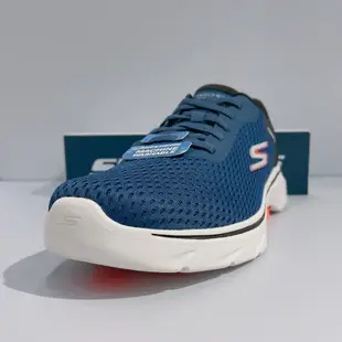 SKECHERS GO WALK 7 男生 灰紫色 寬楦 舒適 透氣 輕量 休閒 運動 慢跑鞋 216636NVBK