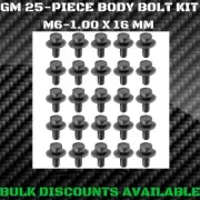 1981+ Oldsmobile Interior Exterior Engine Bay Chassis 10 mm BODY BOLTS M6-1.00
