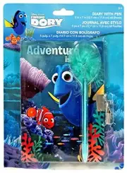 Disney Finding Dory Nemo Diary With Lock Keys and Pen Set