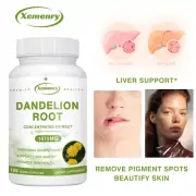 120pcs Dandelion Root - Liver Health, Cleanse and Detox, Digestive Support