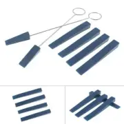 6pcs Professional Piano Tuning Rubber Mutes Kit Bass Stop Tool Tuning Tools