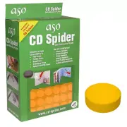 CD DVD Foam Hub Spider Holders Self Adhesive Sticky Dots Studs 1000 pcs (Orange)