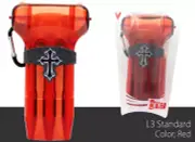 L-Style Krystal ONE Customizable Drop Sleeve Dart Case - Red