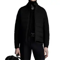在飛比找Yahoo!奇摩拍賣優惠-[全新真品代購] MONCLER 黑色霧面 騎士 羽絨外套 