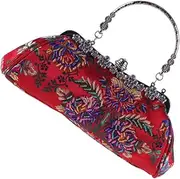 [Holibanna] Retro Pattern Printing Evening Purse Dinner Party Bag for Lady's Gathering Bag Random Style