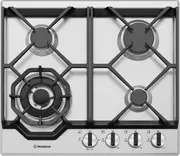Westinghouse 60cm S/S Gas Cooktop - WHG648SC
