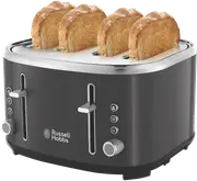 Russell Hobbs Legacy 4 Slice Toaster Charcoal