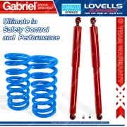 Rear Raised Gabriel Guardian Shocks Coil Springs for Nissan Pathfinder D21 92-95