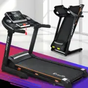 Electric Treadmill LCD Display Fitness Equipment Home Gym Exercise Machine Black