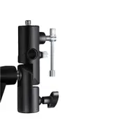 Camera Flash Bracket h Type Mount with Umbrella Softbox Holder Adapter for Speedlite Led Light Stand Tripod