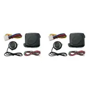 2X Car Alarm Button Start/Stop System Kit Remote Engine Door Lock Keyless2453