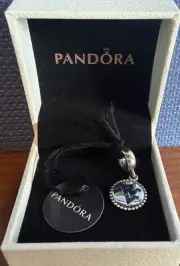 Pandora Retired West Virginia University (Mountaineers) Dangle Charm