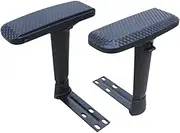 MVQJSUCI 2X Splacos of Replacement of Office Game Chair Vertical Supports, Easy Installation, Comfortable with Pads Replace Arm Rephes