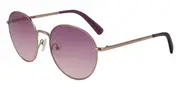 Longchamp LO101S 225 Women’s Sunglasses Gold Size 56