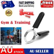 Mic Dumbbell Barbell Bar Clamp Spring Collar Clips Gym Weight Dumbbell Lock Lift