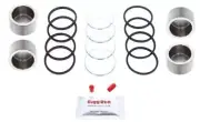 for MINI 1275 GT 10"wheel FRONT Brake Caliper Seal Rebuild Repair Kit +Pistons