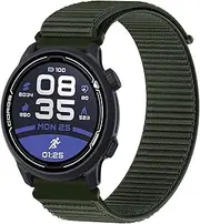 [OUTPUTBT] Nylon Watch Straps 20 mm for Coros Pace 2/Apex 2/Apex 42 mm Elastic Sport Replacement Strap for Men and Women