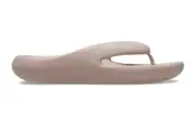 Crocs Mellow Recovery Flip Flop Slides Women’s 11 Men’s 9 Pink Clay Slip On NWT