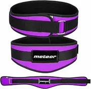 MUSCLE GYM Meteor Women's Weight Lifting Belt – Neoprene Back Support for Strength Training, Squats & Deadlifts – Adjustable Self Locking Lumbar Support Belt for Women