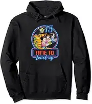 [VidiAmazing] Gaming pc Consoles Video Games 15 Years Gamer 15th Birthday Pullover Hoodie ds1079