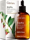 Organic Jojoba Carrier Oil for Skin - Vegan & Pure Jojoba Oil Organic Cold Press