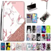 For Samsung Galaxy A14 A54 A33 A53 A12 A52S 5G Wallet Case Leather Pattern Cover