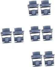 jojofuny 4sets Robust Plastic Water Pump Filter Washing Machine Drain Hose for Front Loaders 2pcs*4