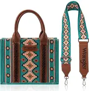 [Wrangler] Tote Bag for Women Aztec Handbags Western Purses for Women