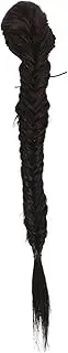 VICASKY Womens Braided Ponytail Extension Wig Lightweight Curly Hairpiece with Elastic Drawstring for Effortless Styling for Various Occasions and Looks