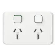 Clipsal Iconic Double Powerpoint 15A