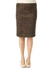 [Fella Hamilton] Sarabi Pull On Skirt in Animal Print