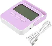 Sosoport Indoor/outdoor Thermometer Digital Abs Material 50°c to 70°c Alarm Mini Scratch-resistant Design