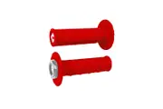 ODI ATV V2.1 Half-Waffle Lock-On Grips - Red/Black
