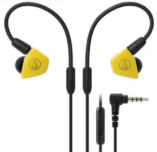 Audio Technica/鐵三角 ATH-LS50iS 線控入耳式耳機運動耳掛耳機