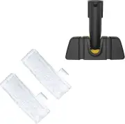 Brush Head & Mop Pad Cloths for karcher SC1 SC2 SC3 SC4 SC5 Steam Cleane(White)