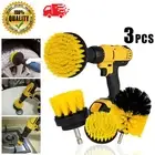 Brush Set Cleaning Drill Brush Kit Carpet Tile Power Scrubber Cleaner Attachment