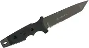 Smith & Wesson Fixed Blade w/ 40% Serrated Tanto 9Cr17 High Carbon Steel SW7S