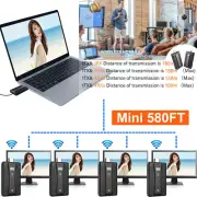 Wireless Display Video Transmitter Receiver HDMI Extender for Camera PC To HDTV