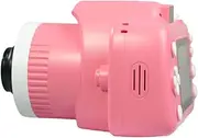 HOMOBABE Boys and Girls Camera Projector Portable Photo Projector Music Player Ai Photo Editing for Family Fun
